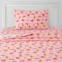 Sweet Home Collection | Sweet Summer Fun Printed Sheet Set, Kids Fun and Comfortable, Twin