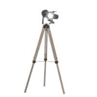 Vintage Stage Light Style Standing Lamp with Easy On/Off Foot Switch