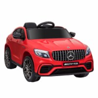 Licensed Mercedez-Benz 12V Kids Ride-On Car with Remote Control, Music, Light