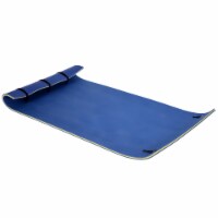 Floating Water Mat Float Pad Used in Lake Pool Water Beach Sea Ocean Blue