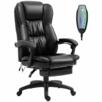 Ergonomic Massaging Vibrating PU Leather Home Office Swivel Desk Rocking Chair