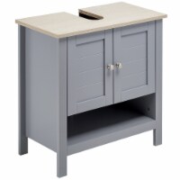 24  Space Saving Pedestal Under Sink Bathroom Vanity Organizer Storage Cabinet