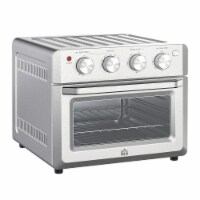 1550W 7-in-1 Air Fryer Toaster 3 Slice Convection Oven w/ Warm Broil Toast Bake