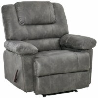 Oversized Sofa Reclining Lounger with Hidden Armrest Storage Compartments