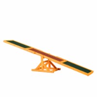 Pet Seesaw Wood Dog Supply Sport Training Equipment Run Game Weather Resistant