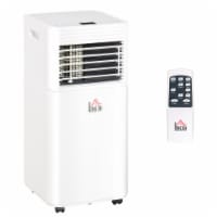 Mobile Air Conditioner with 4 Modes, 2 Speeds, LED Display and 24 Timer, White