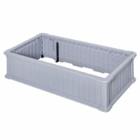 48.5  Plastic Cultivation Bed Flower, Herb, Veggie Planter for Garden, Backyard