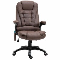 Executive Office Computer Desk Chair w/High Back 6-Point Vibration Massagers