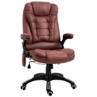 Executive Office Computer Desk Chair w/High Back 6-Point Vibration Massagers