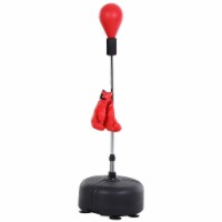 Hitting Bag Boxer Circle Set Freestanding Suction Cup, Adjustable Height