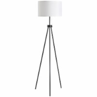 Modern Tall Floor Reading Light Fixture with Footswitch Pedal