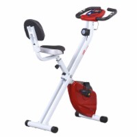 Foldable Upright Training X-Bike with Magnetic Resistance