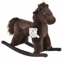 Children Riding Rocking Horse Toy w/ Fun Realistic Sounds & Storage Bag
