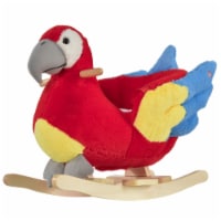 Indoor Childrens Swaying Parrot Animal Chair Play Toy for Kids 18-36 Months Old