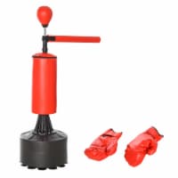 Boxing Punch Bag Stand with Rotating Flexible Arm, Speed Ball, Waterable Base