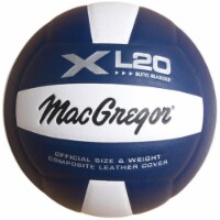 MacGregor MCVL20RO Macgregor XL20 Composite Indoor Volleyball, Royal & White