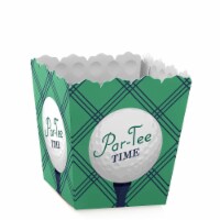 Big Dot of Happiness Par-Tee Time - Golf - Mini Favor Boxes - Party Treat Candy Boxes - 12 Ct