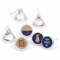 Big Dot of Happiness My Dad is Rad - Father's Day Round Candy Sticker Favors (1 Sheet of 108)