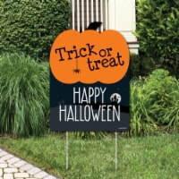 Big Dot of Happiness Trick or Treat - Party Decorations - Halloween Welcome Yard Sign