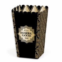 Big Dot of Happiness Roaring 20's - 1920s Art Deco Jazz Party Favor Popcorn Treat Boxes 12 Ct