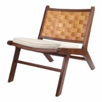 Loria Teak Accent Chair with Cushion