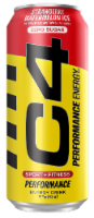 C4 Performance Energy® Zero Sugar Strawberry Watermelon Ice Energy Drink Can Perspective: Main