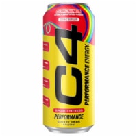 C4 Performance Cosmic Rainbow Energy Drink Can Perspective: Main