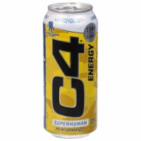 C4® Zero Sugar Mango Foxtrot Energy Drink Perspective: Main
