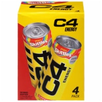 C4 Skittle Flavored Carbonated Energy Drink