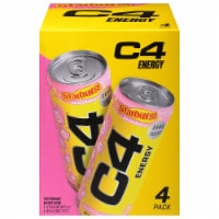 C4 Energy Carbonated Strawberry Starburst Energy Drink