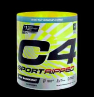 C4® Sport Ripped Arctic Snow Cone Pre-Workout Powder Perspective: Main