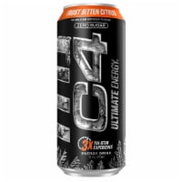 C4 Ultimate Frost Bitten Citrus Energy Drink Can Perspective: Main