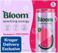 Bloom™ Sparkling Energy Strawberry Watermelon Energy Drink Perspective: Main