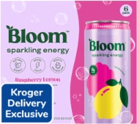 Bloom™ Sparkling Energy Raspberry Lemon Energy Drink Perspective: Main
