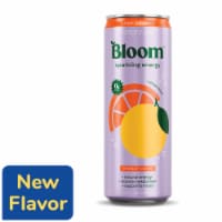 Bloom Juicy Orange + Prebiotics Sparkling Energy Drink Can Perspective: Main