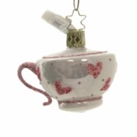 Inge Glas Crazy Teacup Glittered Hearts 10037S020