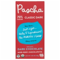Pascha Organic 70% Cacao Dark Chocolate Bar