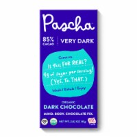 Pascha Organic 85% Cacao Dark Chocolate Bar