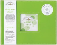 Doodlebug Storybook D-Ring Album 8 X8 -Limeade