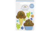 Doodlebug Party Time Doodle Pops Cake & Ice Cream