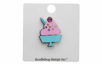 Doodlebug Hey Cupcake Collectible Pins SweetSundae