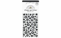 Doodlebug Sprinkles Shape Confetti Beetle Black