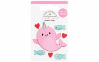 Doodlebug Let It Snow Doodle Pops Whale Hello