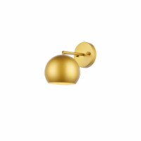Othello 1 light brass wall sconce