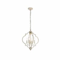 Sandara 4 lights pendant in weathered dove