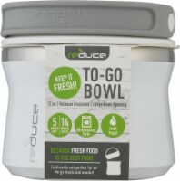 Reduce® Insulated To-Go Food Bowl - White Perspective: Main