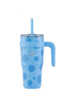 Reduce Cold1 Smile Mug - Blue Perspective: Main