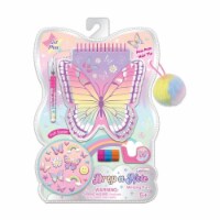Hot Focus Tie Dye Butterfly Drop A Note Writing Set