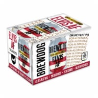 BrewDog Elvis AF Hoppy Grapefruit Non-Alcoholic Craft Beer Perspective: Main