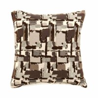 Concrit Contemporary Pillow, Small Set of 2, Brown
